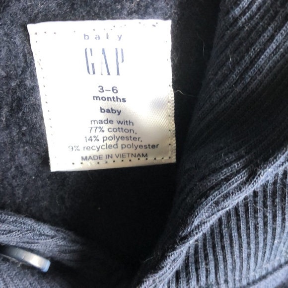 Blue baby boy one piece - Picture 2 of 2